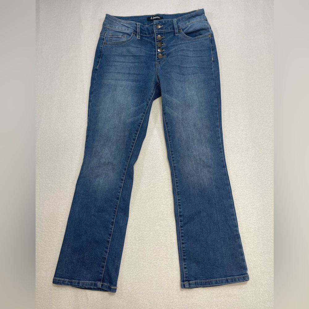 d.jeans Button Fly Bootcut Jeans Women’s Size 4 Medium Wash